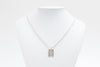 ［TTNE］Silver925 Necklace"Geta-Bako37"