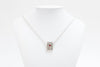 ［TTNE］Silver925 Necklace"Sauna Switch"with Garnet Stone