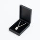 ［TTNE］Silver925 Necklace"Geta-Bako37"