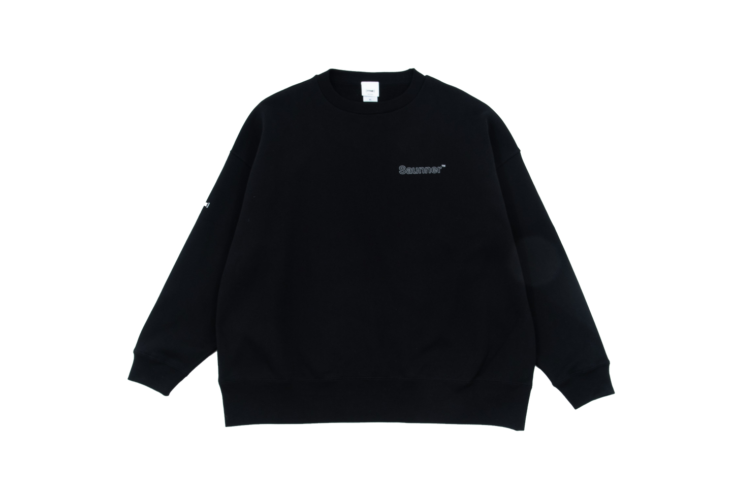 Saunner™️ Back to Black Crewneck Sweatshirt