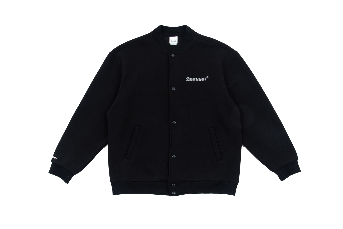 Saunner™️ Back to Black Sweat Snap Jacket