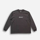 Saunner ™ Logo Long Sleeve Tee - Dark Gray