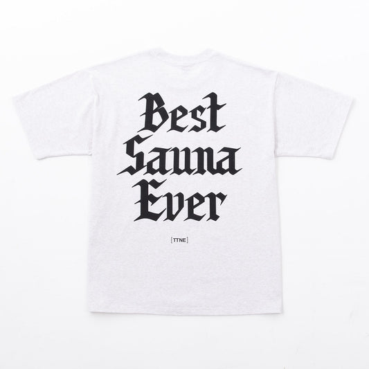 ［TTNE］Best Sauna Ever Logo Tee - Oatmeal