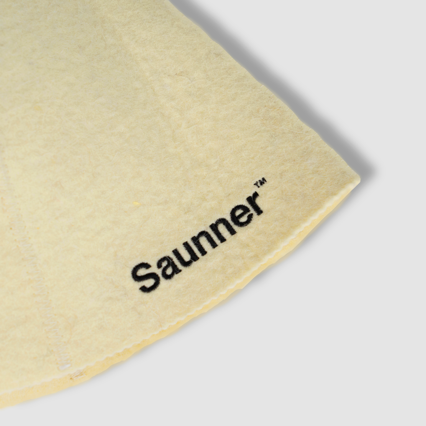 Saunner™️ Logo Sauna Hat For Kids - White